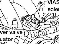 Engine Component Locations Diagram for 2006 Nissan Maxima SE 3.5 V6 GAS