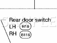 Remote Keyless Entry System Diagram for 2006 Nissan Maxima SL 3.5 V6 GAS
