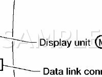 Component Parts & Harness Connector Location Diagram for 2006 Nissan Maxima SL 3.5 V6 GAS