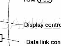 Component Parts & Harness Connector Location Diagram for 2006 Nissan Maxima SL 3.5 V6 GAS