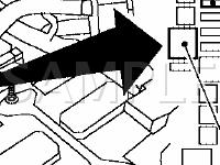 Component Parts & Harness Connector Location Diagram for 2006 Nissan Maxima SE 3.5 V6 GAS