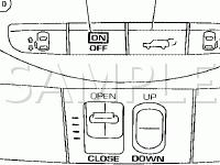 Nissan quest combination meter