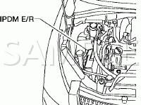 Rear Window Defogger Diagram for 2006 Nissan Quest SL 3.5 V6 GAS