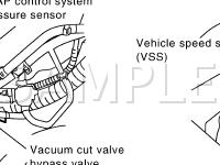 Engine Control Components Diagram for 2006 Nissan Sentra S 1.8 L4 GAS
