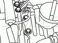 Engine Compartment Grounds Diagram for 2006 Nissan Xterra SE 4.0 V6 GAS