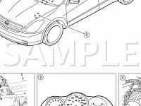 Front Body Components Diagram for 2007 Nissan Altima Hybrid 2.5 L4 ELECTRIC/GAS