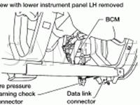 Instrument Panel Diagram for 2007 Nissan Frontier LE 4.0 V6 GAS