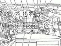 Engine Compartment Diagram for 2007 Nissan Quest SE 3.5 V6 GAS