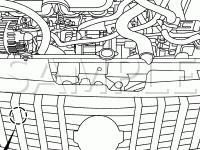 Engine Compartment Diagram for 2007 Nissan Sentra S 2.0 L4 GAS