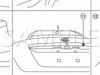 Body Components Diagram for 2007 Nissan Versa SL 1.8 L4 GAS