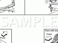 Engine Compartment Diagram for 2007 Nissan Xterra OFF-ROAD 4.0 V6 GAS