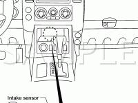 Instrument Panel Diagram for 2007 Nissan Xterra X 4.0 V6 GAS