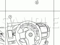 Wiper/Washer Components Diagram for 2007 Nissan Xterra SE 4.0 V6 GAS