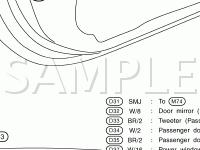 Door Components Diagram for 2008 Nissan 350Z Touring 3.5 V6 GAS