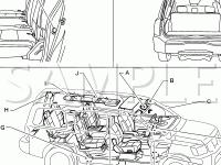 Body Components Diagram for 2008 Nissan Armada SE 5.6 V8 FLEX