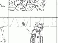 Body Components Diagram for 2008 Nissan Quest  3.5 V6 GAS