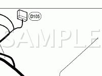 Door Grounds and Connectors Diagram for 2008 Nissan Titan PRO-4X 5.6 V8 GAS
