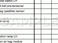 Body Grounds and Connectors Diagram for 2008 Nissan Versa SL 1.8 L4 GAS