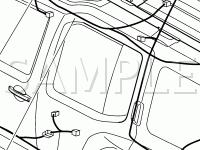 Body Harness Diagram for 2008 Nissan Xterra SE 4.0 V6 GAS