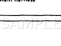 Automatic Seat Belt Harness Connector Location  Diagram for 1990 Nissan Axxess  2.4 L4 GAS
