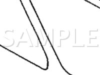 Back Door & Rear Wiper Harness Connector Locations  Diagram for 1990 Nissan Pathfinder SE 3.0 V6 GAS