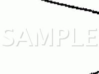 Automatic Seat Belt Component Locations Diagram for 1989 Nissan 240SX SE 2.4 L4 GAS