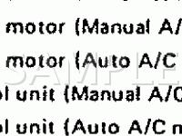 Main Harness Connector Locations Diagram for 1990 Nissan 300ZX  3.0 V6 GAS