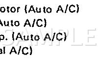 Main Harness (Instrument Panel) Diagram for 1991 Nissan Maxima  3.0 V6 GAS