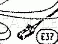 Engine Compartment Harness Diagram for 1992 Nissan NX  1.6 L4 GAS