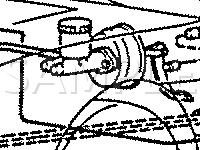 ABS Components Diagram for 1991 Nissan 240SX  2.4 L4 GAS