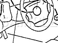 Airbag Components Diagram for 1991 Nissan 300ZX  3.0 V6 GAS