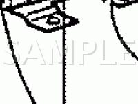 Passenger Compartment Electrical Components Diagram for 1994 Nissan Sentra XE 1.6 L4 GAS