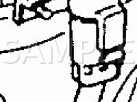 Theft Warning System Components Diagram for 1995 Nissan 300ZX  3.0 V6 GAS