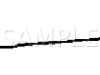 Room Lamp & Sunroof Wiring Connector Locations Diagram for 1997 Nissan Quest GXE 3.0 V6 GAS