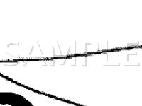 Tail Harness Electrical Connector Locations Diagram for 1998 Nissan Sentra  1.6 L4 GAS