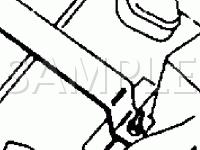 Electronic Fuel Injection Air Intake & Fuel System Diagram for 1991 Peugeot 505 DL 2.2 L4 GAS