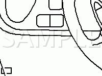 Pedal Cluster Diagram for 2002 Saab 9-3 SE 2.0 L4 GAS
