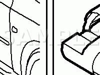 Front Side Impact Sensor Diagram for 2005 Saab 9-3 Linear 2.0 L4 GAS