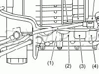 Transmission Components Diagram for 2006 Saab 9-2X 2.5I 2.5 H4 GAS