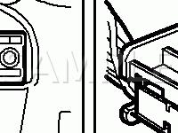 Infotainment Control Panel Diagram for 2006 Saab 9-3 2.0T 2.0 L4 GAS