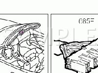 Interior Lights Diagram for 2007 Saab 9-3 2.0T 2.0 L4 GAS