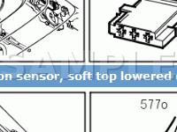 Exterior Roof Diagram for 2007 Saab 9-3 Aero 2.8 V6 GAS