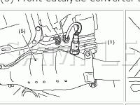 Underbody Components Diagram for 2008 Subaru Outback R L.l. Bean Edition 3.0 H6 GAS