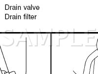 Electrical Components Diagram for 2001 Subaru Legacy  2.5 H4 GAS