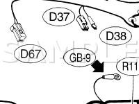 Wiring Harness And Gate Cord Diagram for 2001 Subaru Legacy  2.5 H4 GAS