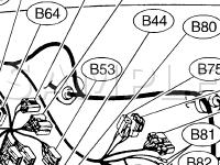 Bulkhead Wiring Harness Diagram for 2001 Subaru Legacy  2.5 H4 GAS