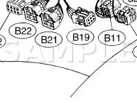 Bulkhead Wiring Harness Diagram for 2001 Subaru Legacy  2.5 H4 GAS