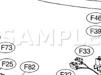 Front Wiring Harness Diagram for 2001 Subaru Legacy  2.5 H4 GAS