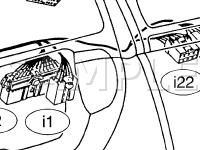 Instrument Panel Wiring Harness Diagram for 2002 Subaru Forester  2.5 H4 GAS