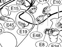 Engine Wiring Harness And Transmission Cord Diagram for 2002 Subaru Legacy  2.5 H4 GAS